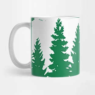 Forest silhouette Mug